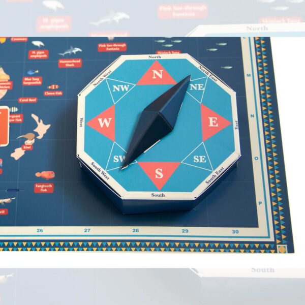 ANIMAL KINGDOM GIANT MAP（動物世界地図）＊英国GIFT OF THE YEAR 2025受賞 WORLD-23-ANIMALMA - 画像 (5)