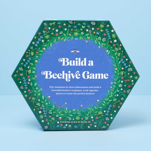 定番のドミノゲームを3Dのビーハイブで！（組み立てペーパークラフトゲーム）BBB-23-BEEGAME - 画像 (2)