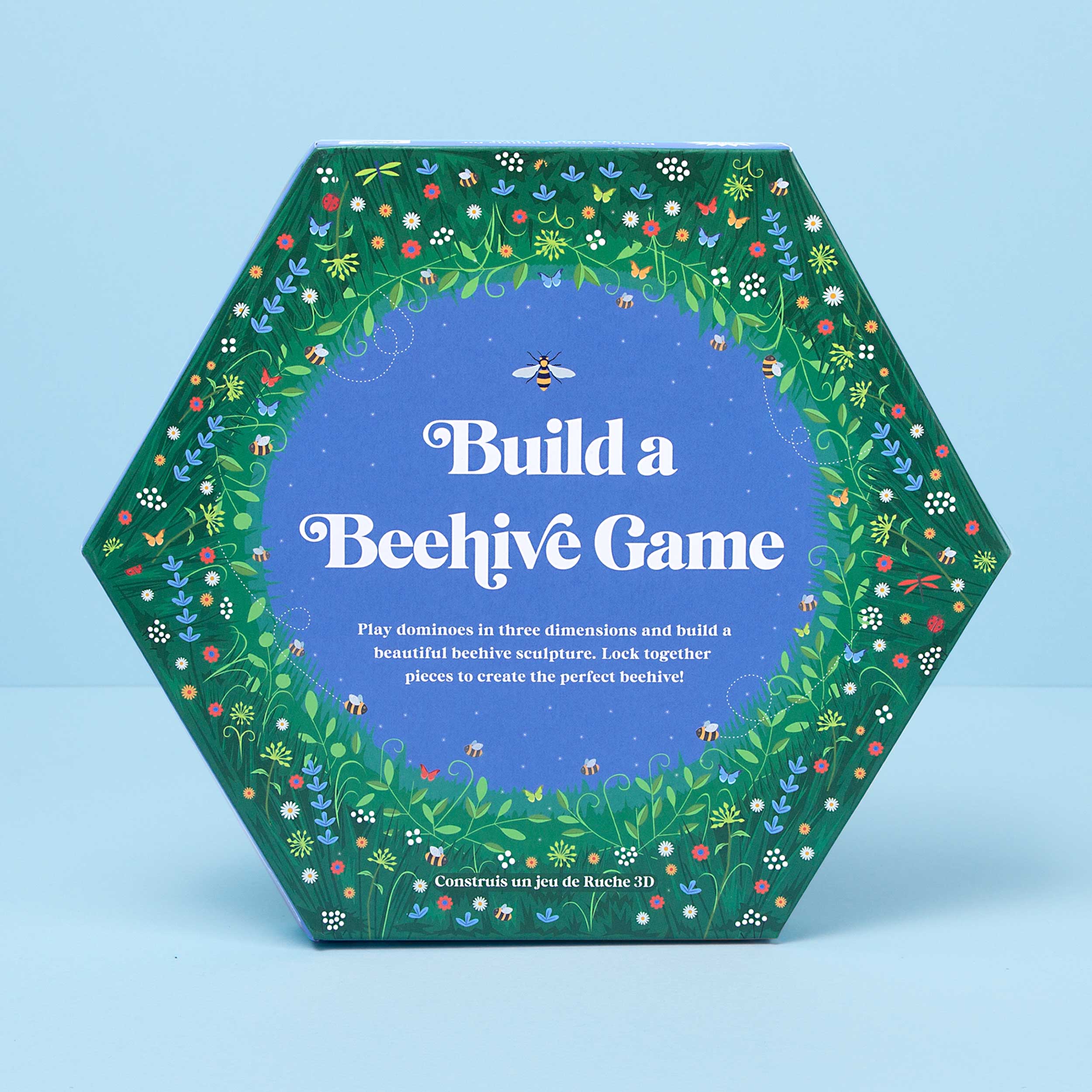 定番のドミノゲームを3Dのビーハイブで!(組み立てペーパークラフトゲーム)BBB-23-BEEGAME - 画像 (2)
