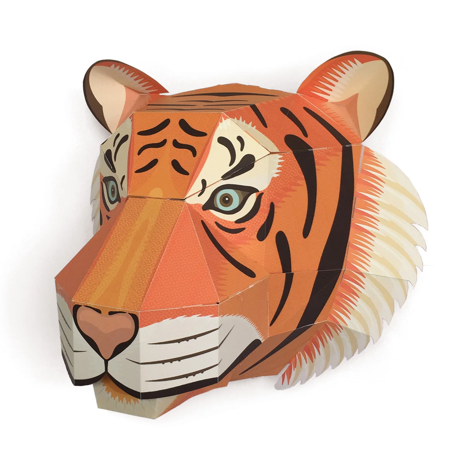 雄大な虎の頭を自分で作ろう *英国GIFT OF THE YEAR 2025受賞*WORLD-18-TIGER - 画像 (5)