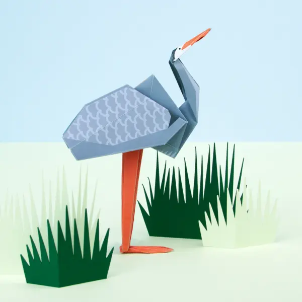折り紙で作る湿地の野生動物たち＊英国GIFT OF THE YEAR 2025受賞 WWT-21-ORIGAMI - 画像 (6)
