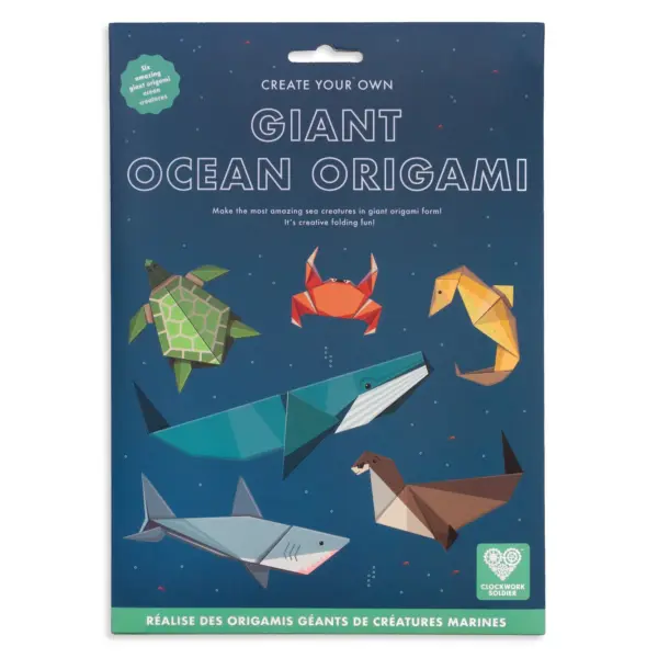 折り紙で作る海の生物たち＊英国GIFT OF THE YEAR 2025受賞 OCEAN-20-ORIGAMI - 画像 (2)